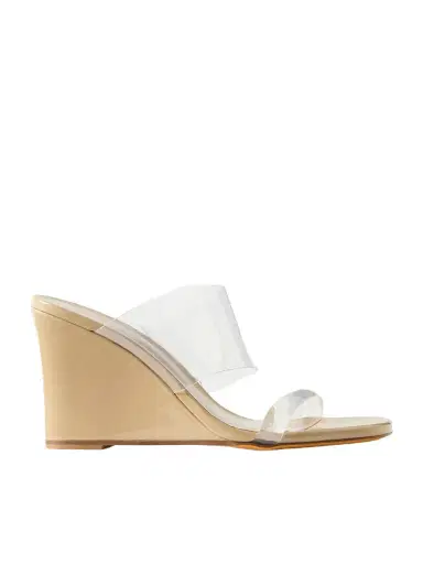Maryam Nassir Zadeh Olympia Pvc Wedge Sandals | Thumbnail 1 Maryam Nassir Zadeh Olympia Pvc Wedge Sandals | Thumbnail 1