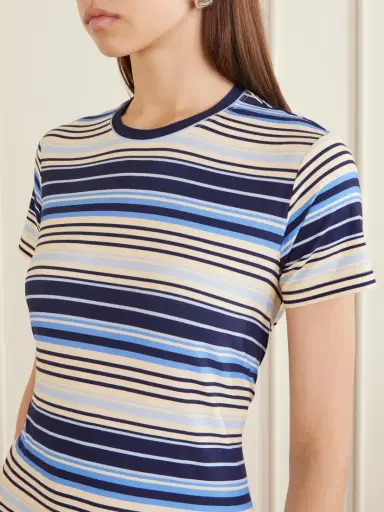 Proenza Schouler White Label Noelle Striped Jersey Maxi Dress | Thumbnail 4