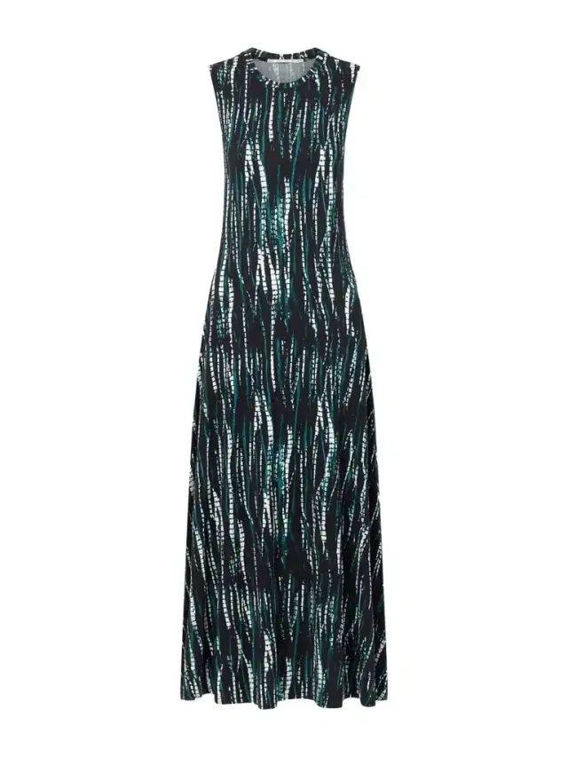 Proenza Schouler White Label Jordyn Printed Jersey Midi Dress