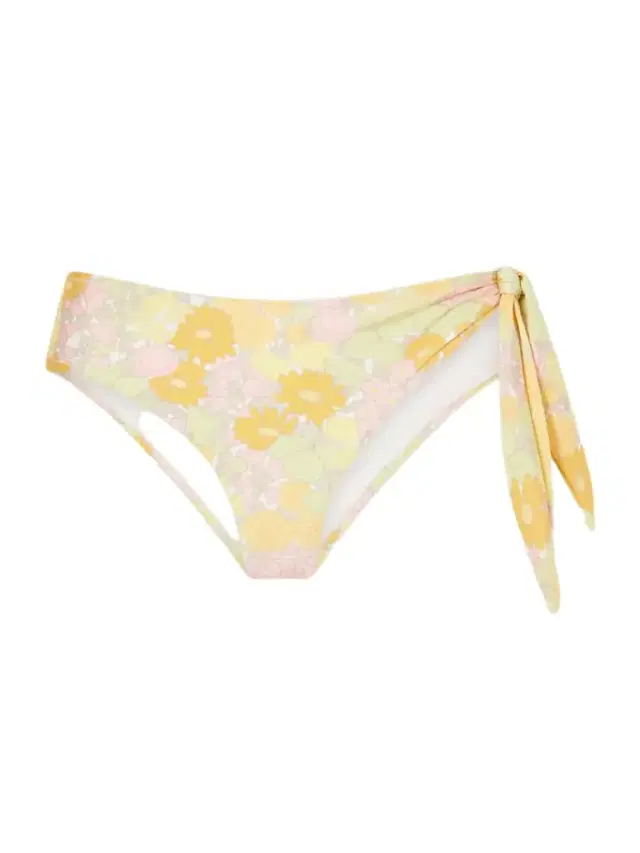 Chloé Knot-detailed Floral-print Bikini Briefs