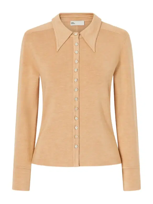 Silk-blend Polo Shirt