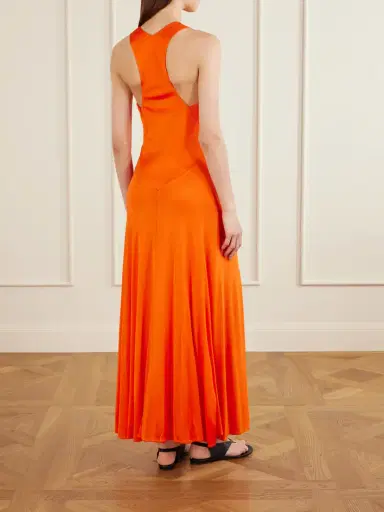 Proenza Schouler Naia Satin-jersey Maxi Dress | Thumbnail 3 Proenza Schouler Naia Satin-jersey Maxi Dress | Thumbnail 3