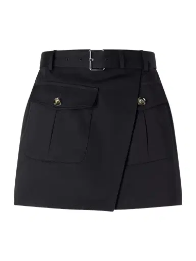 Proenza Schouler Bruni Belted Cotton-drill Shorts | Thumbnail 1 Proenza Schouler Bruni Belted Cotton-drill Shorts | Thumbnail 1