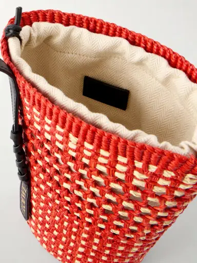 Loewe + Paula's Ibiza Braid Leather-trimmed Raffia Shoulder Bag | Thumbnail 6 Loewe + Paula's Ibiza Braid Leather-trimmed Raffia Shoulder Bag | Thumbnail 6