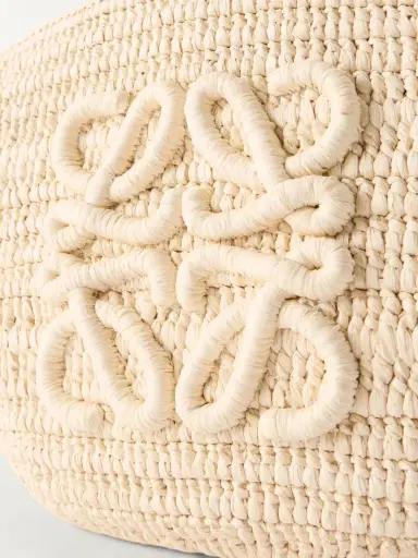 Loewe + Paula's Ibiza Eclipse Leather-trimmed Raffia Shoulder Bag | Thumbnail 5 Loewe + Paula's Ibiza Eclipse Leather-trimmed Raffia Shoulder Bag | Thumbnail 5