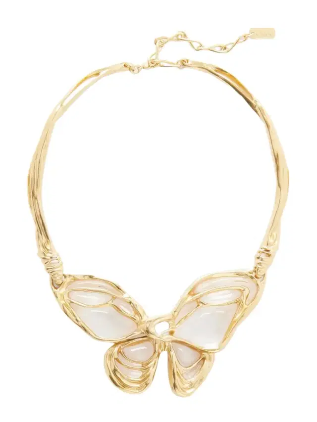 Chloé A La Plage Gold-tone And Resin Necklace