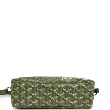 goyard Goyard Goyardine Khaki Cap Vert PM Bag Palladium Hardware | Thumbnail 6