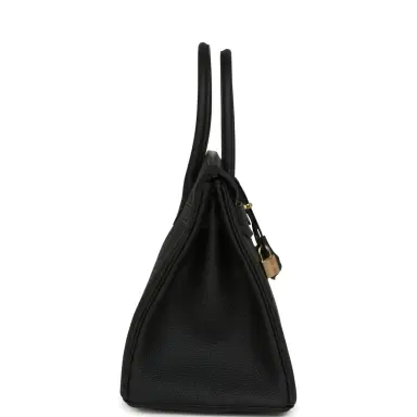 HERMÈS Hermes Birkin 30 Black Togo Permabrass Hardware | Thumbnail 3 HERMÈS Hermes Birkin 30 Black Togo Permabrass Hardware | Thumbnail 3