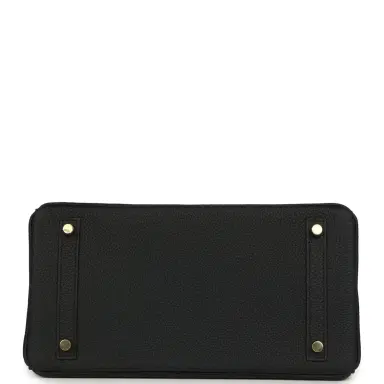 HERMÈS Hermes Birkin 30 Black Togo Permabrass Hardware | Thumbnail 6 HERMÈS Hermes Birkin 30 Black Togo Permabrass Hardware | Thumbnail 6