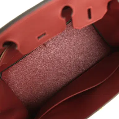 HERMÈS Hermes Birkin 30 Rouge H Togo Gold Hardware | Thumbnail 8 HERMÈS Hermes Birkin 30 Rouge H Togo Gold Hardware | Thumbnail 8
