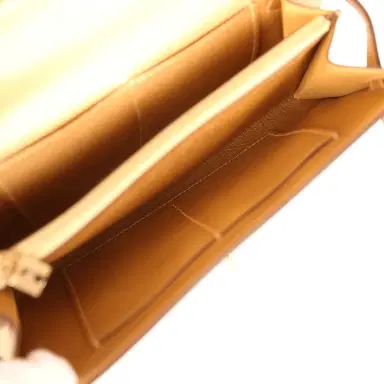 HERMÈS Hermes Kelly Wallet To Go Dore Chevre Chamkilight Permabrass Hardware | Thumbnail 10 HERMÈS Hermes Kelly Wallet To Go Dore Chevre Chamkilight Permabrass Hardware | Thumbnail 10