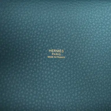 HERMÈS Hermes Picotin Lock 18 Blue Jean Clemence Gold Hardware | Thumbnail 8 HERMÈS Hermes Picotin Lock 18 Blue Jean Clemence Gold Hardware | Thumbnail 8