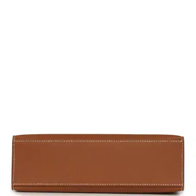 HERMÈS Hermes Special Order (HSS) Kelly Pochette Gold Verso Swift Permabrass Hardware | Thumbnail 6