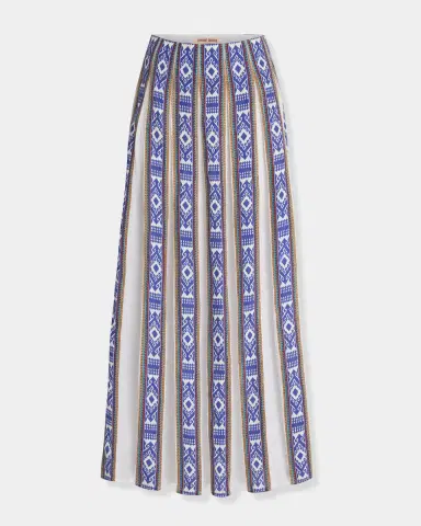 Emporio Sirenuse Aurelia Skirt in Blue Horizon Print | Thumbnail 7 Emporio Sirenuse Aurelia Skirt in Blue Horizon Print | Thumbnail 7