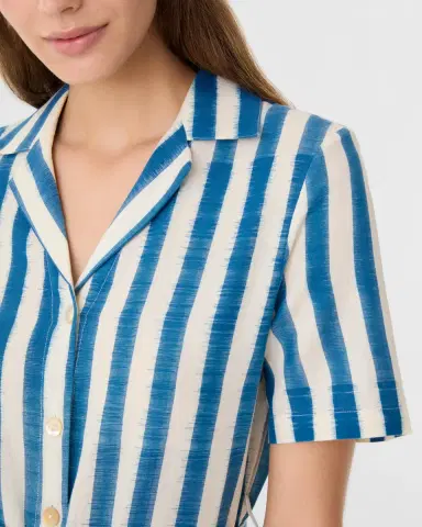 Emporio Sirenuse Claudia Dress in Ikat Stripes | Thumbnail 3 Emporio Sirenuse Claudia Dress in Ikat Stripes | Thumbnail 3