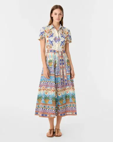 Emporio Sirenuse Giselle Dress in Chimera Print | Thumbnail 2 Emporio Sirenuse Giselle Dress in Chimera Print | Thumbnail 2