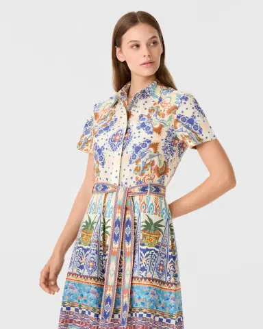 Emporio Sirenuse Giselle Dress in Chimera Print | Thumbnail 4 Emporio Sirenuse Giselle Dress in Chimera Print | Thumbnail 4