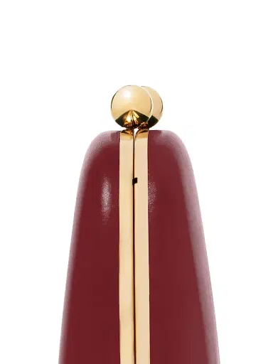 Carolina Herrera Women's Vega Leather Clutch | Thumbnail 4