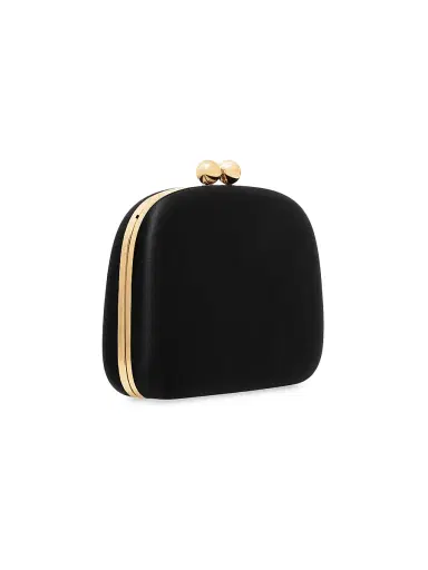 Carolina Herrera Women's Vega Satin Clutch | Thumbnail 2 Carolina Herrera Women's Vega Satin Clutch | Thumbnail 2