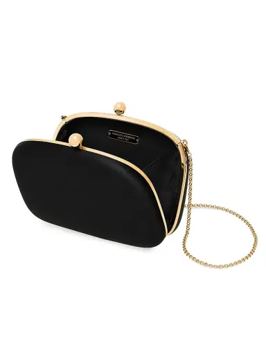 Carolina Herrera Women's Vega Satin Clutch | Thumbnail 3 Carolina Herrera Women's Vega Satin Clutch | Thumbnail 3