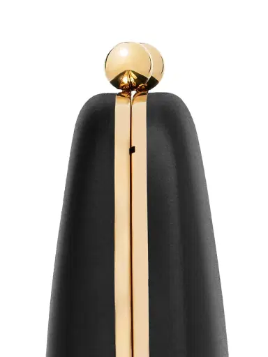 Carolina Herrera Women's Vega Satin Clutch | Thumbnail 4 Carolina Herrera Women's Vega Satin Clutch | Thumbnail 4