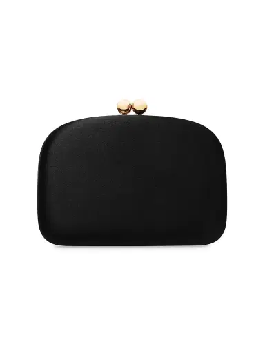 Carolina Herrera Women's Vega Satin Clutch | Thumbnail 1 Carolina Herrera Women's Vega Satin Clutch | Thumbnail 1
