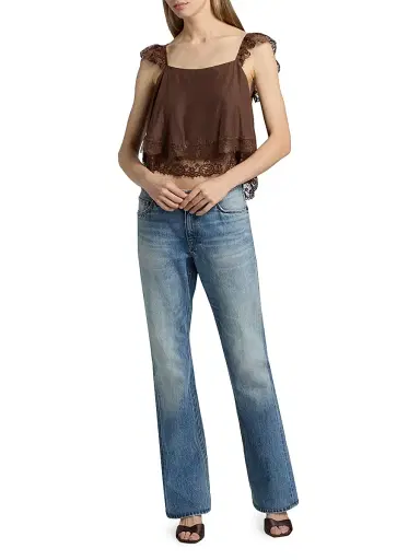 Ramy Brook Women's Carla Cotton Flare Jeans - Vintage Medium Wash - Size 31 | Thumbnail 2