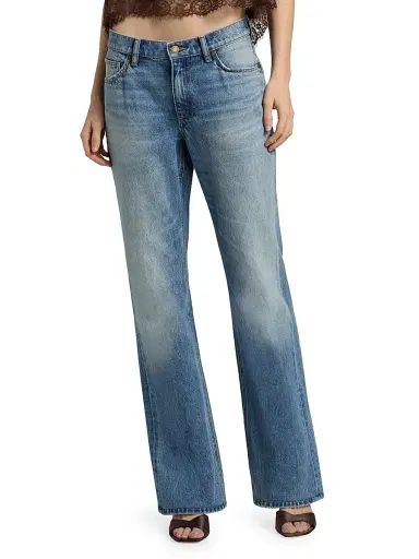Ramy Brook Women's Carla Cotton Flare Jeans - Vintage Medium Wash - Size 31 | Thumbnail 3