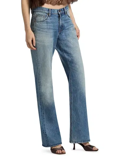 Ramy Brook Women's Carla Cotton Flare Jeans - Vintage Medium Wash - Size 31 | Thumbnail 4