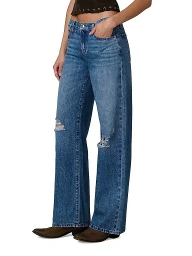 Joe's Jeans Women's X WeWoreWhat The Bronco Wide-Leg Jeans | Thumbnail 4