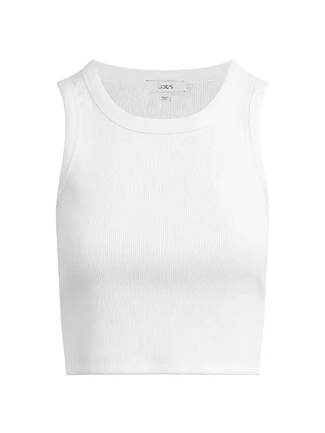 Joe's Jeans Women's  X WeWoreWhat The Ranch Cotton Ribbed Tank - White