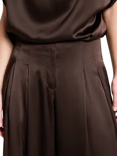 TWP Women's Drew Pleated Silk-Blend Wide-Leg Pants | Thumbnail 6 TWP Women's Drew Pleated Silk-Blend Wide-Leg Pants | Thumbnail 6