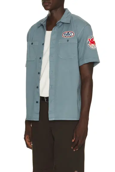 By Parra Gas Station Short Sleeve Shirt | Thumbnail 2 By Parra Gas Station Short Sleeve Shirt | Thumbnail 2