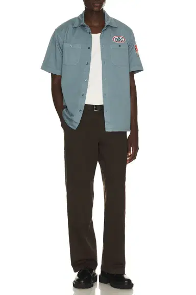 By Parra Gas Station Short Sleeve Shirt | Thumbnail 4 By Parra Gas Station Short Sleeve Shirt | Thumbnail 4