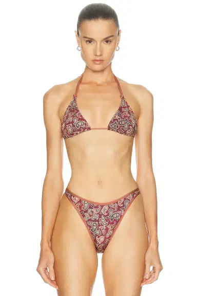 Heavy Manners Double String Bikini Top | Thumbnail 1 Heavy Manners Double String Bikini Top | Thumbnail 1
