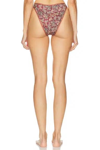 Heavy Manners High Cut Full Bikini Bottom | Thumbnail 3