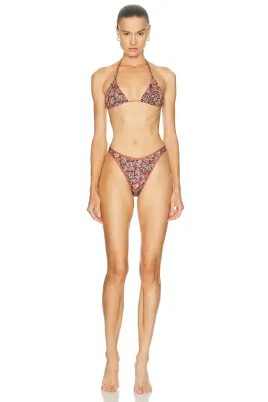 Heavy Manners High Cut Full Bikini Bottom | Thumbnail 4