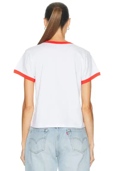 LESET Margo Ringer Tee | Thumbnail 3