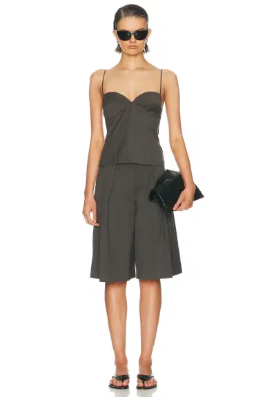 St. Agni Wool Pleat Loop Short | Thumbnail 5 St. Agni Wool Pleat Loop Short | Thumbnail 5