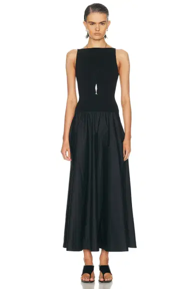 St. Agni Backless Circle Hem Dress | Thumbnail 1