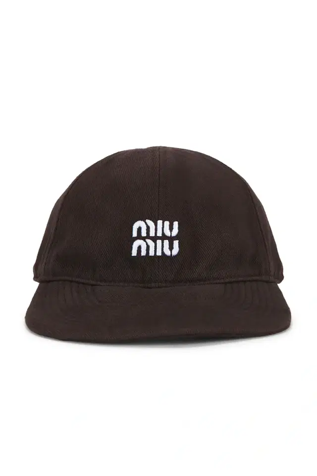 Miu Miu Denim Washed Baseball Cap