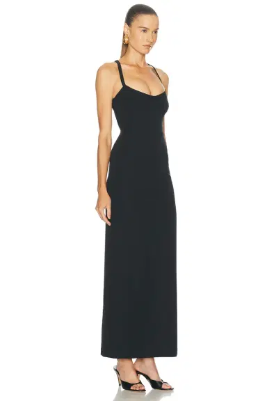 Versace Cross Back Gown | Thumbnail 2