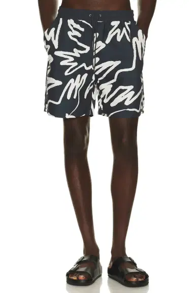 By Parra Birds Fly Free Swim Shorts | Thumbnail 1 By Parra Birds Fly Free Swim Shorts | Thumbnail 1