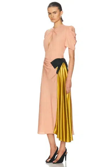Valentino Light Sable Dress | Thumbnail 2 Valentino Light Sable Dress | Thumbnail 2