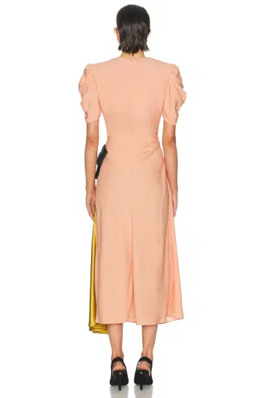 Valentino Light Sable Dress | Thumbnail 3 Valentino Light Sable Dress | Thumbnail 3