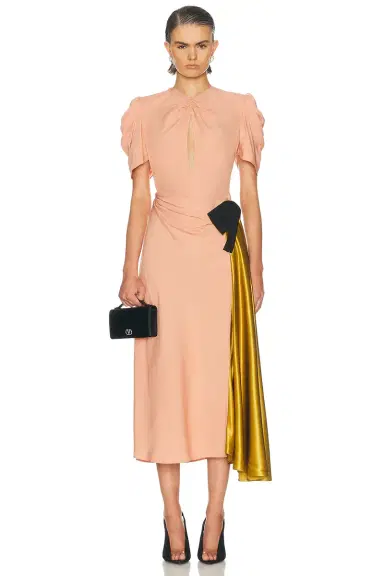 Valentino Light Sable Dress | Thumbnail 1 Valentino Light Sable Dress | Thumbnail 1