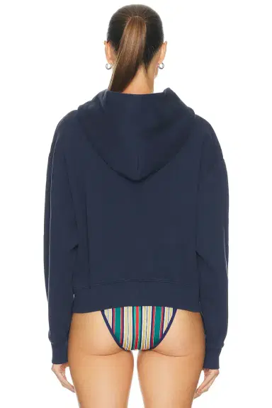 Sporty & Rich Vendome LA Embroidered Zip Hoodie | Thumbnail 3 Sporty & Rich Vendome LA Embroidered Zip Hoodie | Thumbnail 3