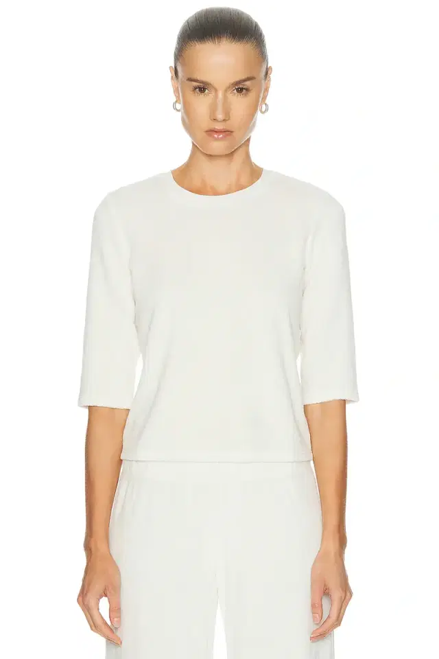 Suzie Kondi Corfu Elbow Sleeve Terry Tee