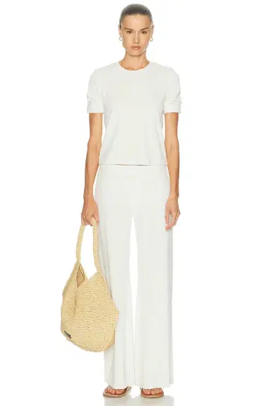 Suzie Kondi Lito Low Rise Terry Flare Pant | Thumbnail 5