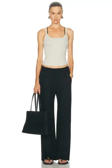 ENZA COSTA Cotton Rib Cami Tank Top | Thumbnail 4